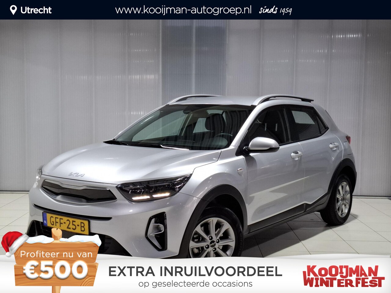 Kia Stonic - 1.0 T-GDi MHEV DynamicLine Apple Carplay/Android Auto, Navigatie, Camera. - AutoWereld.nl