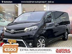 Toyota PROACE Long Worker - 2.0 D-4D Dynamic DC Verso | 1e Eigenaar | Rijklaar als Les auto | BTW | Trekhaak | Glazend