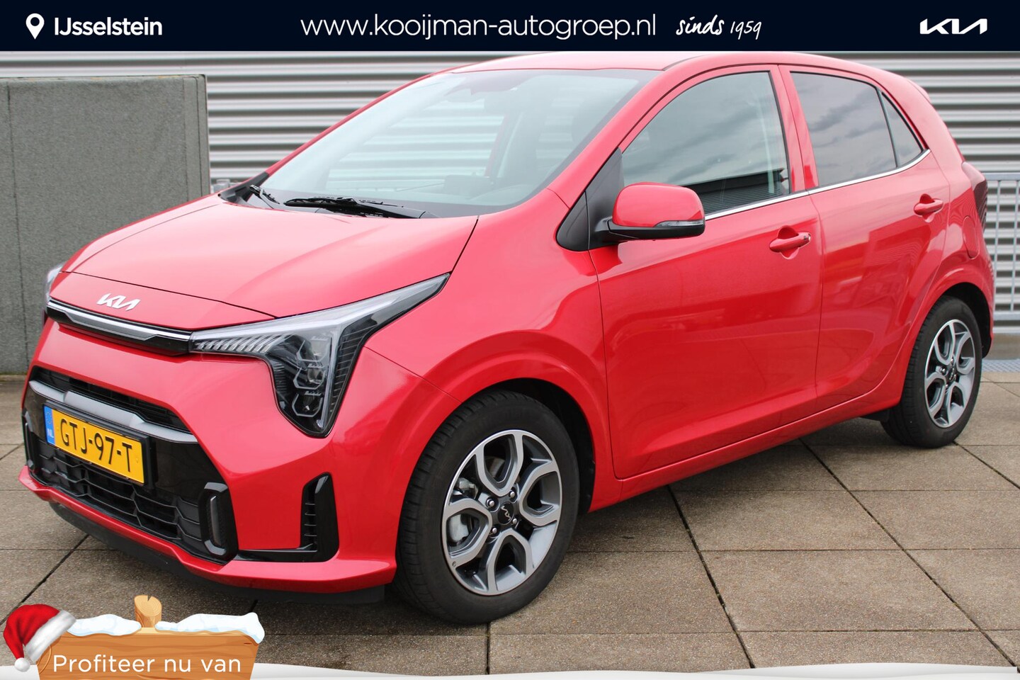 Kia Picanto - 1.0 DPI ExecutiveLine Navigatie / Camera / Stuur+ Stoel verwarming - AutoWereld.nl