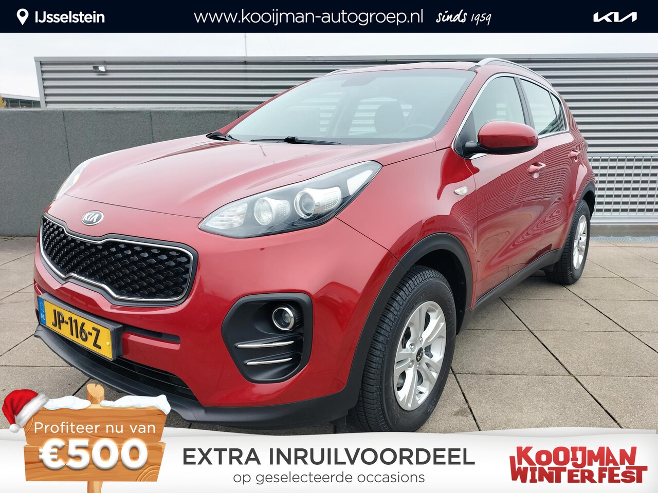 Kia Sportage - 1.6 GDI ComfortLine Navigator Trekhaak, Camera - AutoWereld.nl