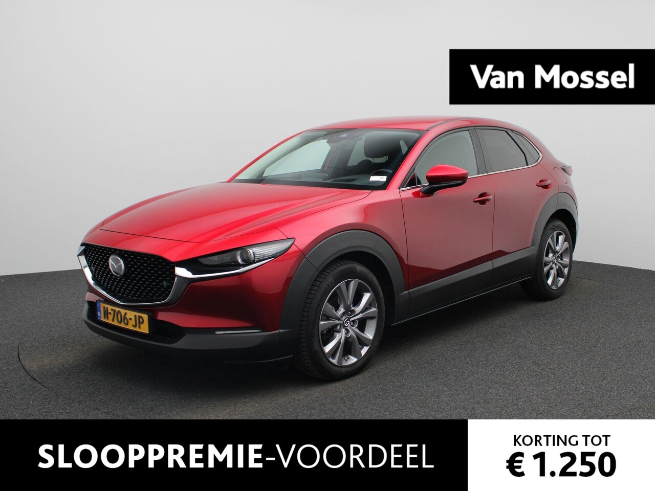 Mazda CX-30 - 2.0 e-SkyActiv-X M Hybrid Sportive | NAVIGATIE | ACHTERUITRIJCAMERA | STOEL EN STUURVERWAR - AutoWereld.nl