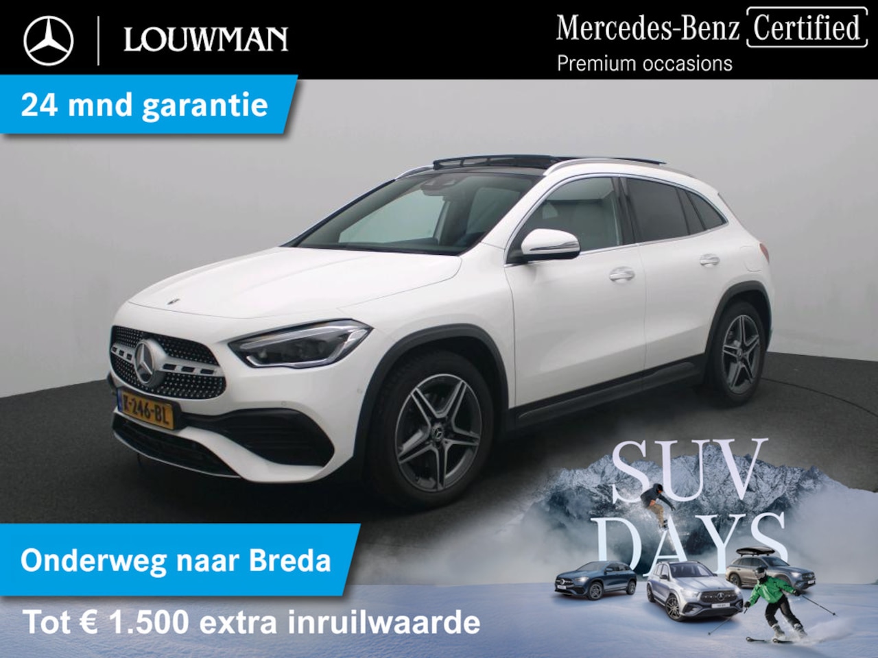 Mercedes-Benz GLA-Klasse - 200 Business Solution AMG AMG Lne | Night Pakket | Panorama Schuif-Kanteldak | Trekhaak | - AutoWereld.nl