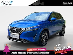Nissan Qashqai - 1.3 MHEV Tekna Apple Carplay/Android Auto , navigatiesysteem full map , elektrisch bedienb