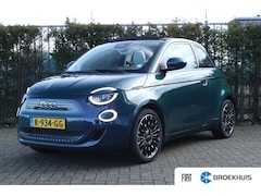 Fiat 500 C - La Prima 42 kWh | Adapt. Cruise | Stoelverwarming | Camera | Navi | Leder | Keyless | Carp