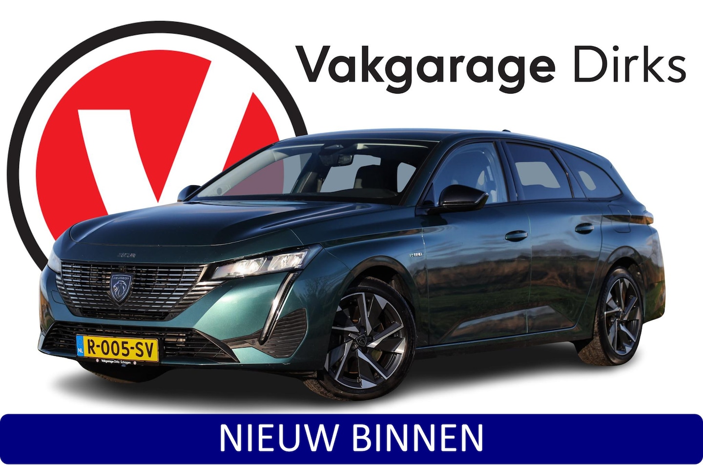 Peugeot 308 SW - 1.6 HYbrid 180 Allure Pack + ✅ ACC ✅ 360CAM ✅ LED - AutoWereld.nl