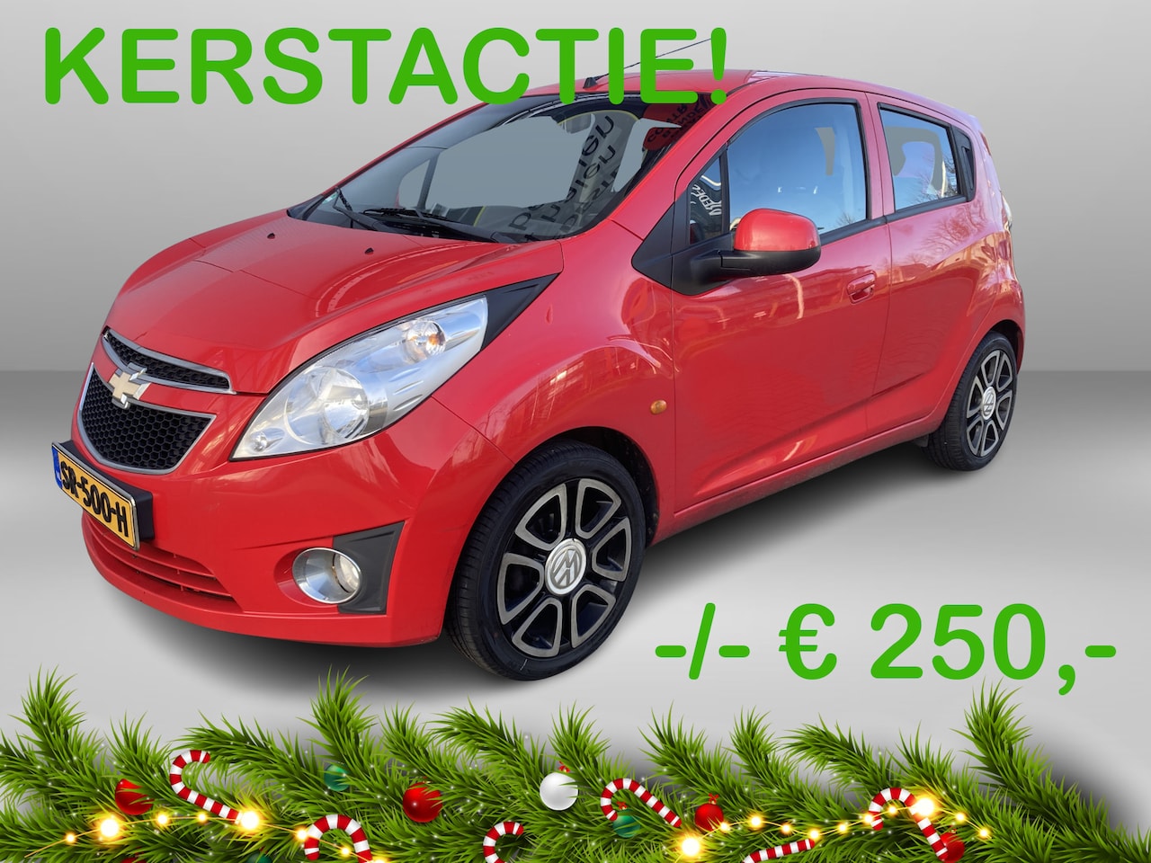 Chevrolet Spark - 1.0 16V LE Airco | Licht metalen velgen | Nieuwe APK | Elektrisch pakket - AutoWereld.nl