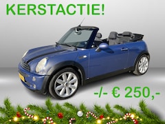 MINI Cabrio - 1.6 Cooper Pepper Airco | Stoelverwarming | Boekjes aanwezig
