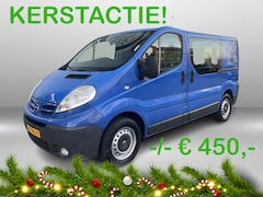 Nissan Primastar - 2.0 dCi L1H1 DC Visia Airco | Extra zware veren | Dubbele schuifdeur | Trekhaak | 3 persoo