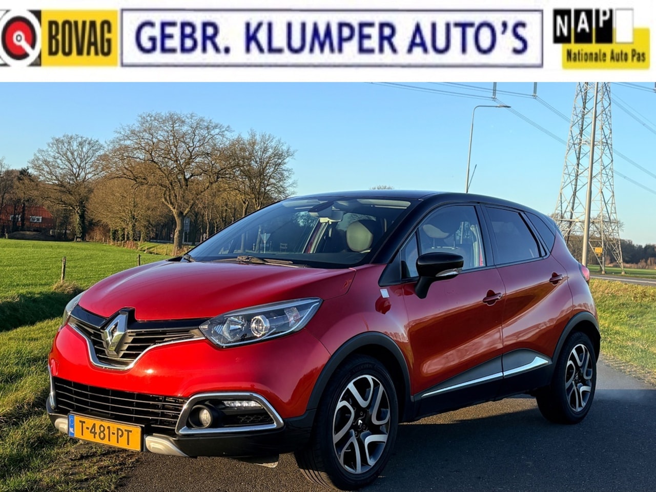 Renault Captur - 1.2 TCe Helly Hansen Leer, Cruise, Navi, ECC, 17" LM - AutoWereld.nl