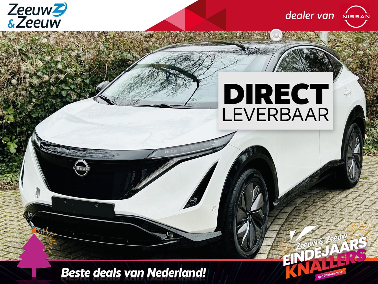 Nissan Ariya - Evolve 66 kWh | €2.000,- voorraad korting inclusief inruilpremie | Navigatie, Apple Carpla - AutoWereld.nl