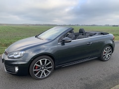 Volkswagen Golf Cabriolet - 2.0 TSI GTI Origineel, leder, automaat, cruise, Apple CarPlay, lage aantoonbare KM-stand