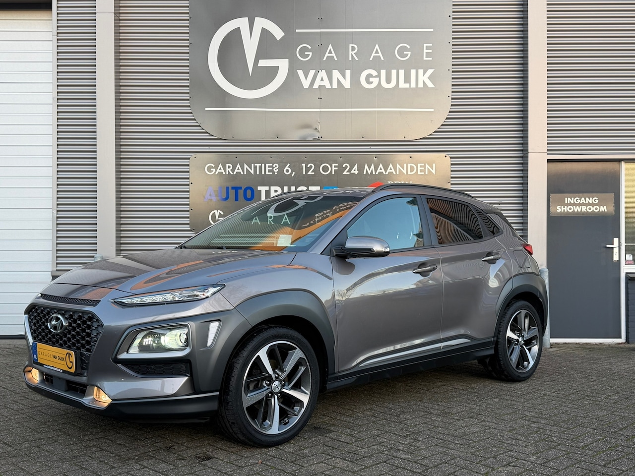 Hyundai Kona - 1.0T 120PK Clima,Cruise,Navi,Schuifdak,KeylessEntry+Go,HUD,LaneAssist,PdcV+A,Camera,CarPla - AutoWereld.nl