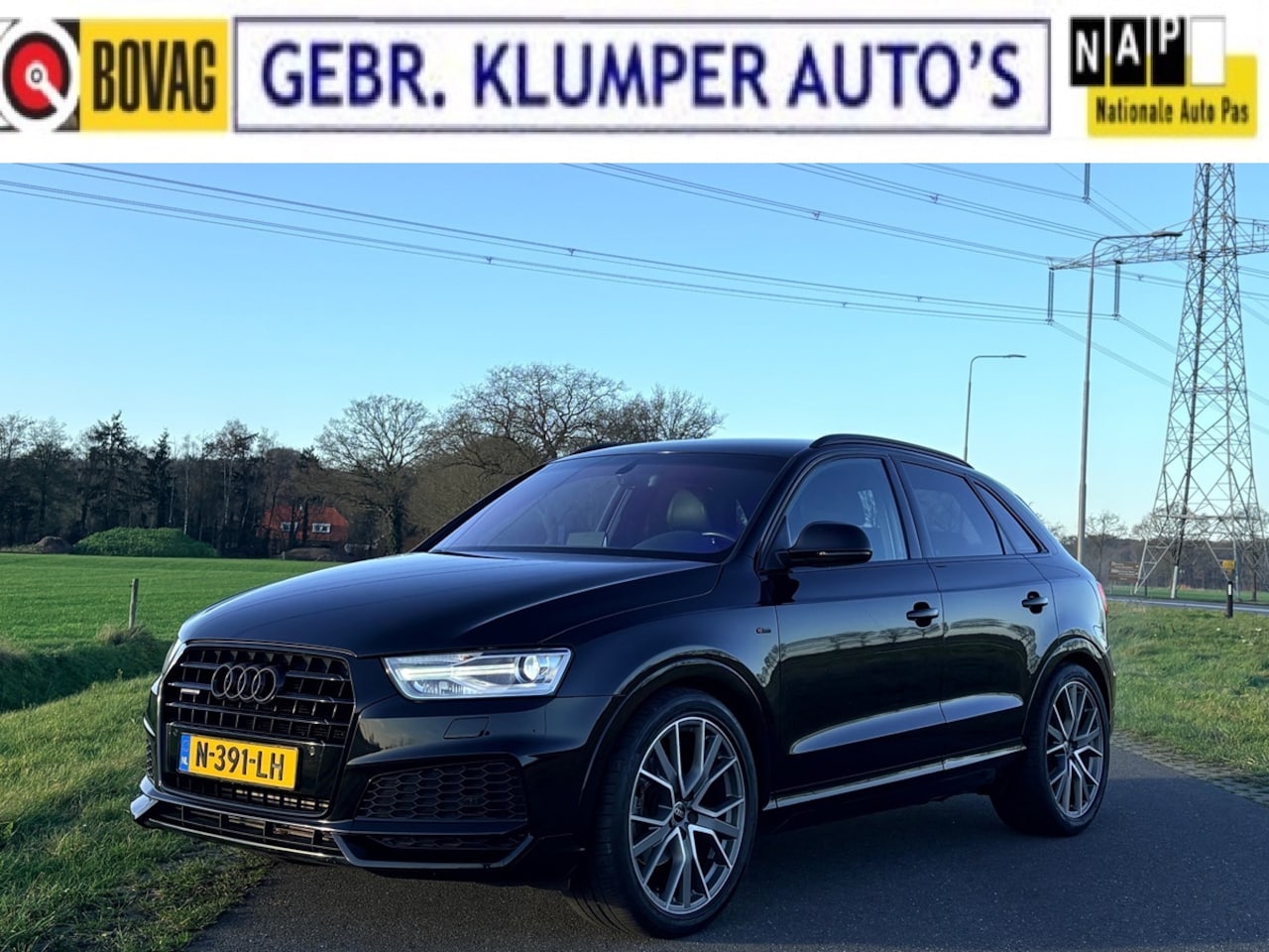 Audi Q3 - 2.0 TFSI quattro Sport Advance Sport S-Line, Keyless, 20" LM, Navi, Cruise, ECC, 2e Eigenaar - AutoWereld.nl