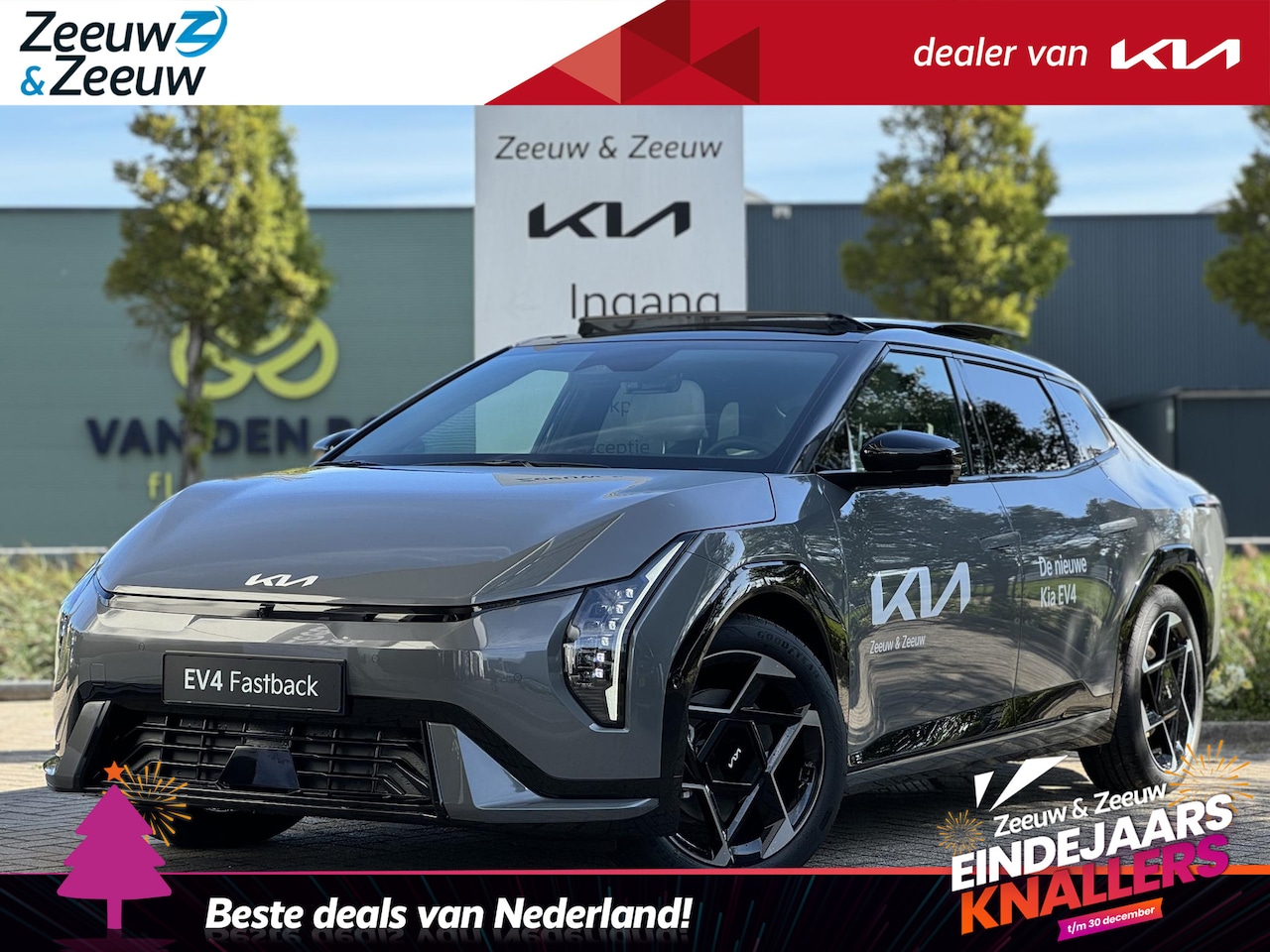 Kia EV4 Fastback - GT-PlusLine 81.4 kWh | Nu beschikbaar voor proefritten! | 612 km WLTP-actieradius | Bel vo - AutoWereld.nl