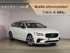 Volvo V90 - T8 455PK Automaat Plug-in Hybrid AWD Ultra Dark / Navigatie / 360 Camera / Harman Kardon /
