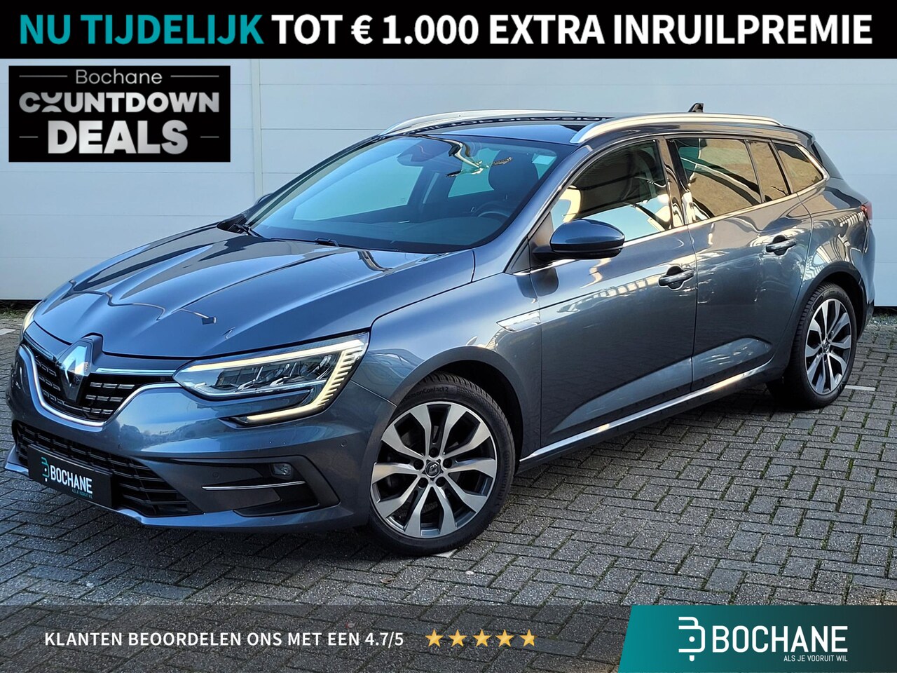 Renault Mégane Estate - 1.3 TCe 140 Techno | Automaat | Trekhaak | Navigatie | Dealer Onderhouden - AutoWereld.nl
