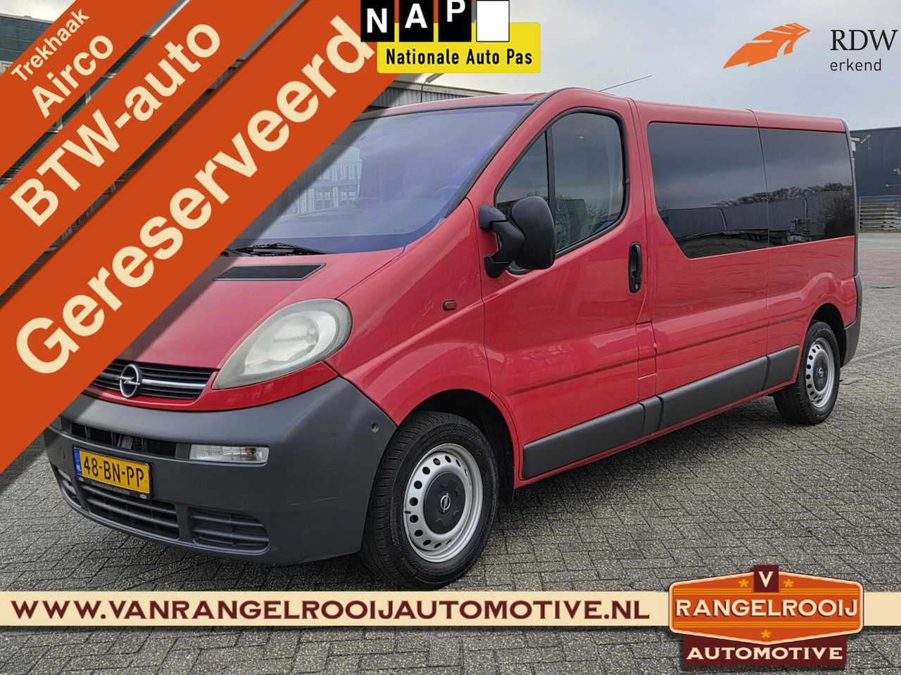 Opel Vivaro - bestel 1.9 DTI L2H1, 2e eig, camera, airco, cv - AutoWereld.nl
