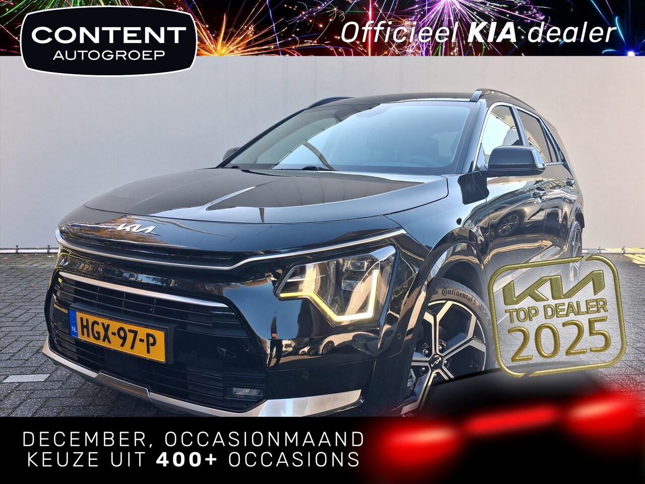 Kia Niro - 1.6 GDi Hybrid 129pk DCT6 ExecutiveLine - AutoWereld.nl