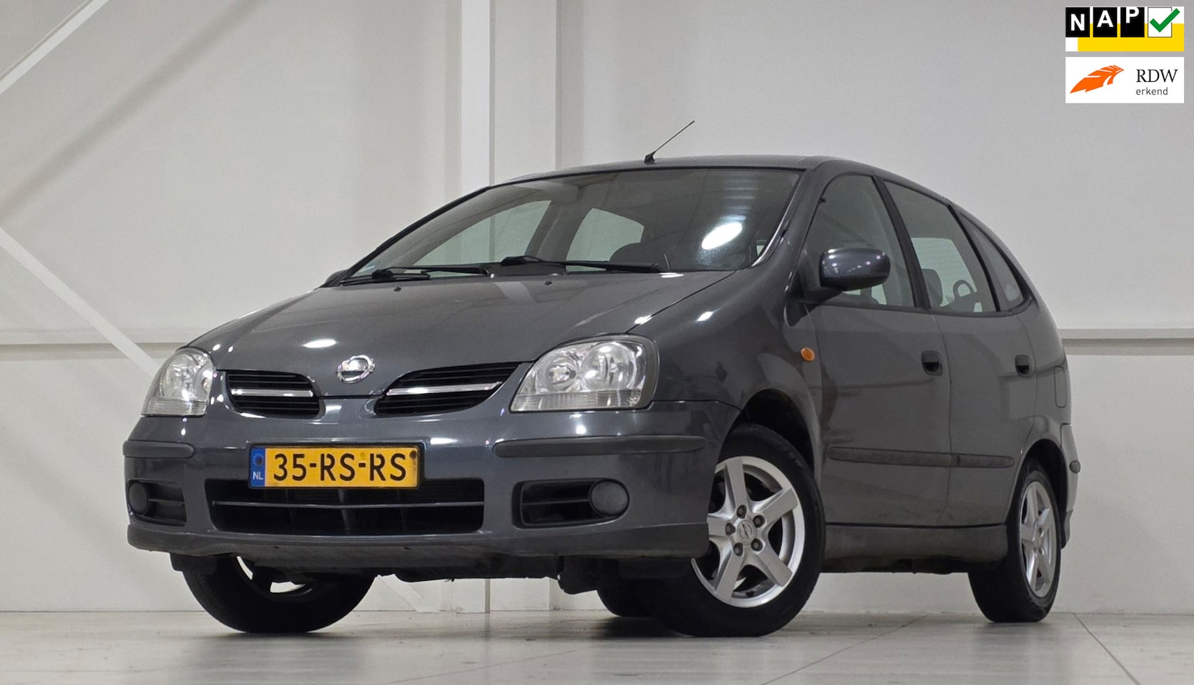 Nissan Almera Tino - 1.8i 16V Visia Trekhaak Clima Nieuwe APK Garantie - AutoWereld.nl