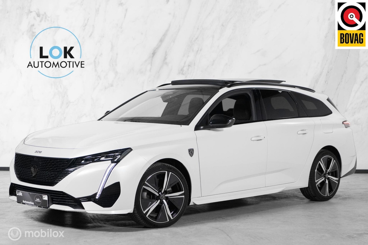 Peugeot 308 SW - 1.6 HYbrid PANO|360|LED|3D|KEYLESS|CARPLAY - AutoWereld.nl