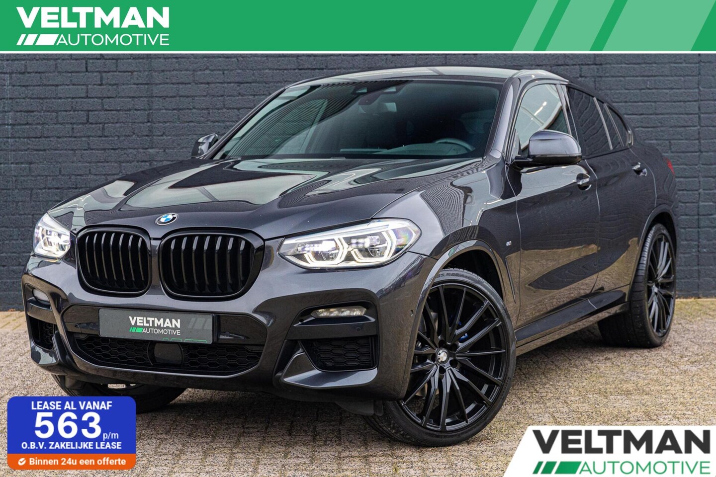 BMW X4 - xDrive30i High Executive M-Sport ADAPTIVE CRUISE 22INCH CAMERA CARPLAY TREKHAAK - AutoWereld.nl