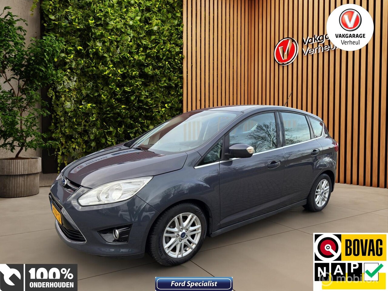 Ford C-Max - 1.0 Titanium|125Pk|Clima|Cruise|Boekjes|Nap - AutoWereld.nl