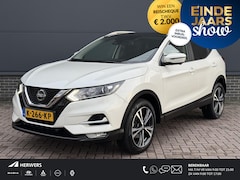 Nissan Qashqai - 1.3 DIG-T N-Connecta / Dealer Onderhouden / Trekhaak / 1500KG Trekgewicht / Panorama / 360