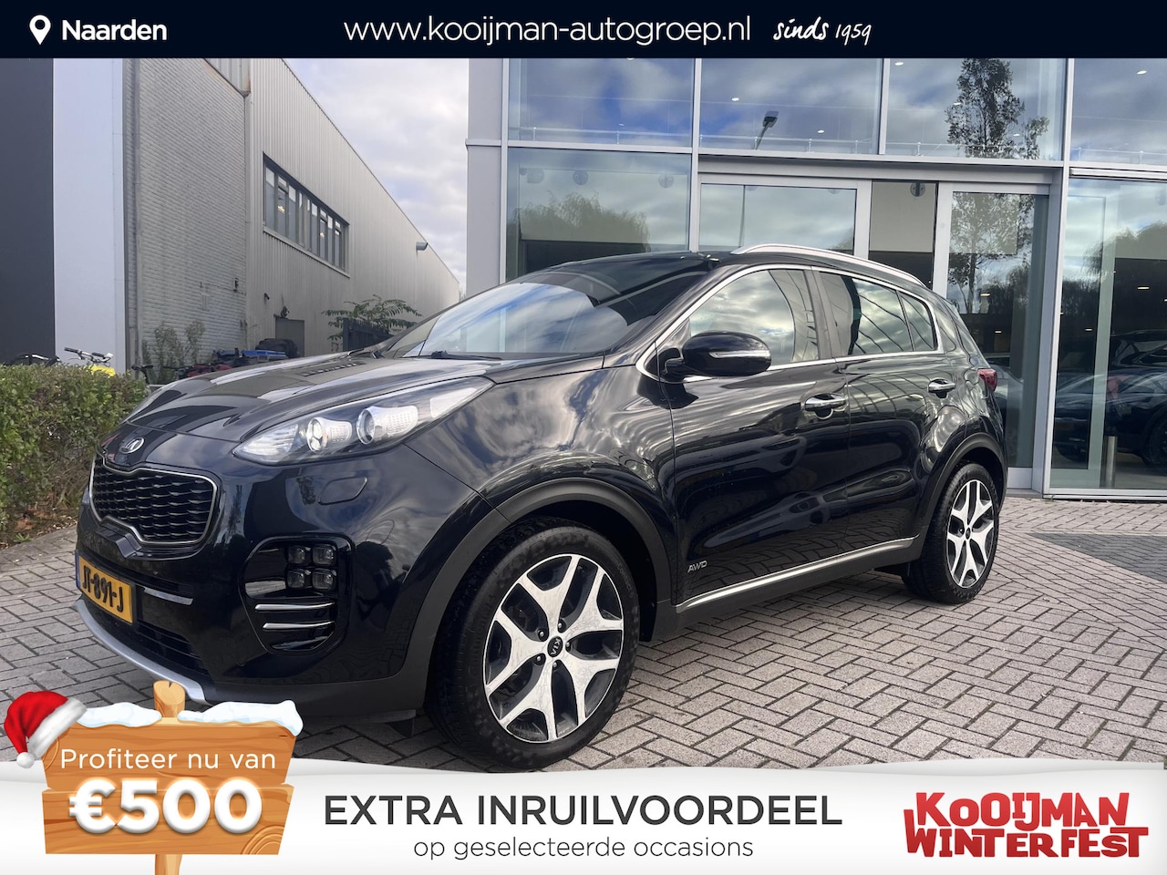 Kia Sportage - 1.6 T-GDI 4WD GT-Line PlusLine JBL|LMV|SCHUIFDAK|AUTOMAAT|NAV - AutoWereld.nl