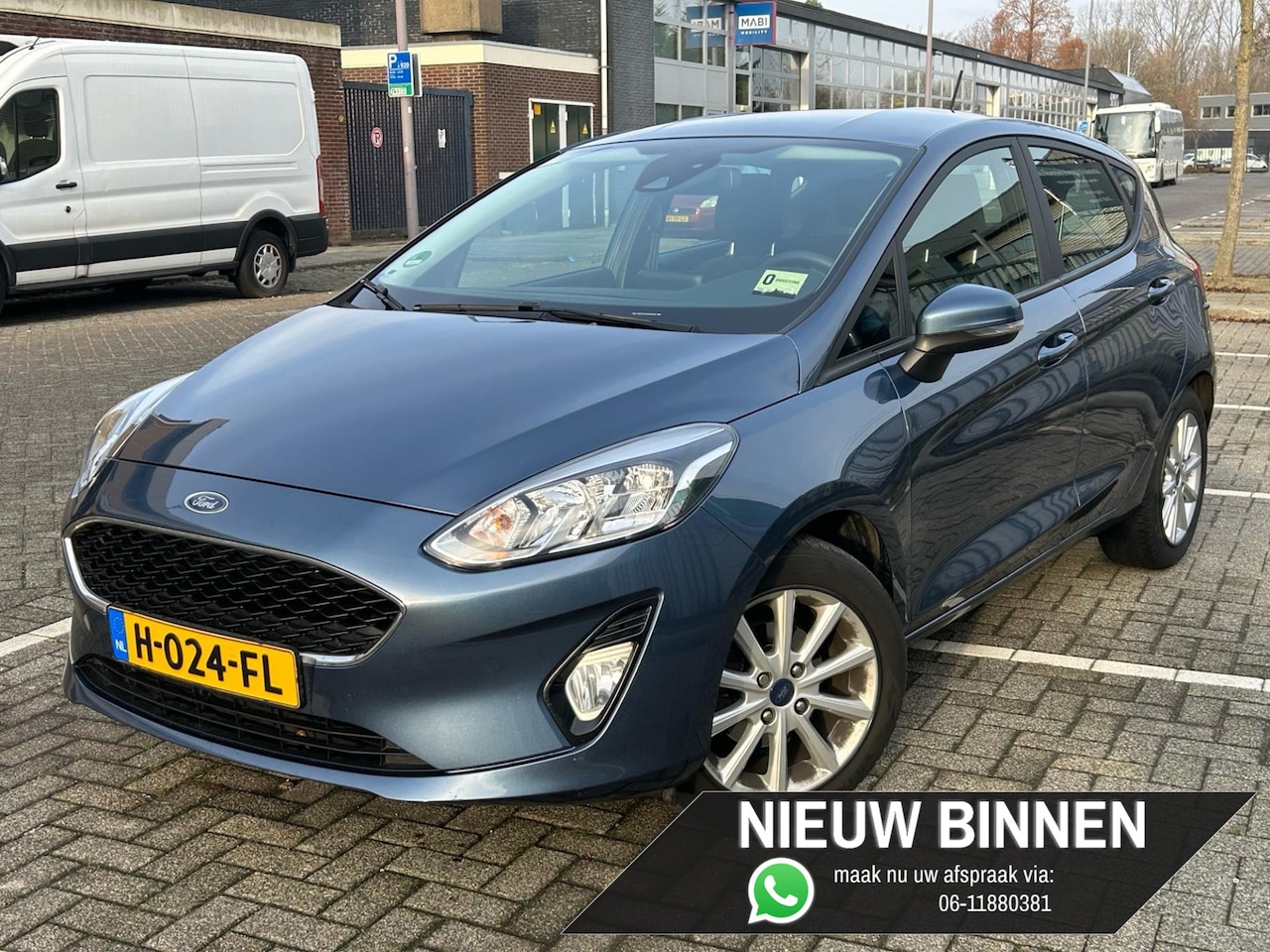 Ford Fiesta - 1.0 EcoBoost 5 deurs Connected VAN 1e EIGENAAR - AutoWereld.nl
