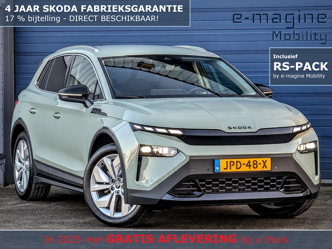 Skoda Elroq - Business Edition 63 kWh 60 RS-Pack / Sportline Pack | MATRIX LED | 4Jaar FabrieksGarantie | Elektr achterklep | Pr - AutoWereld.nl