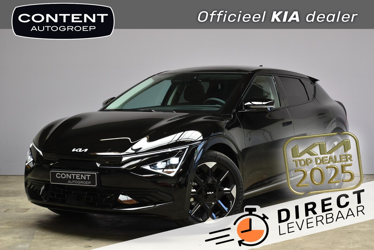 Kia EV6 - 84kWh 229pk RWD Plus Advanced PANO DAK STAAT IN BESTELLING - AutoWereld.nl