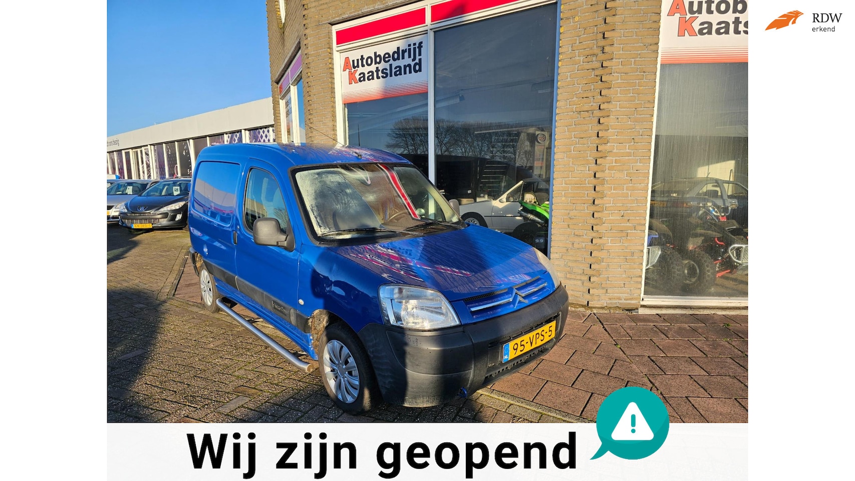 Citroën Berlingo - 1.6 HDI 800 - Airco - NIEUWE APK - - AutoWereld.nl