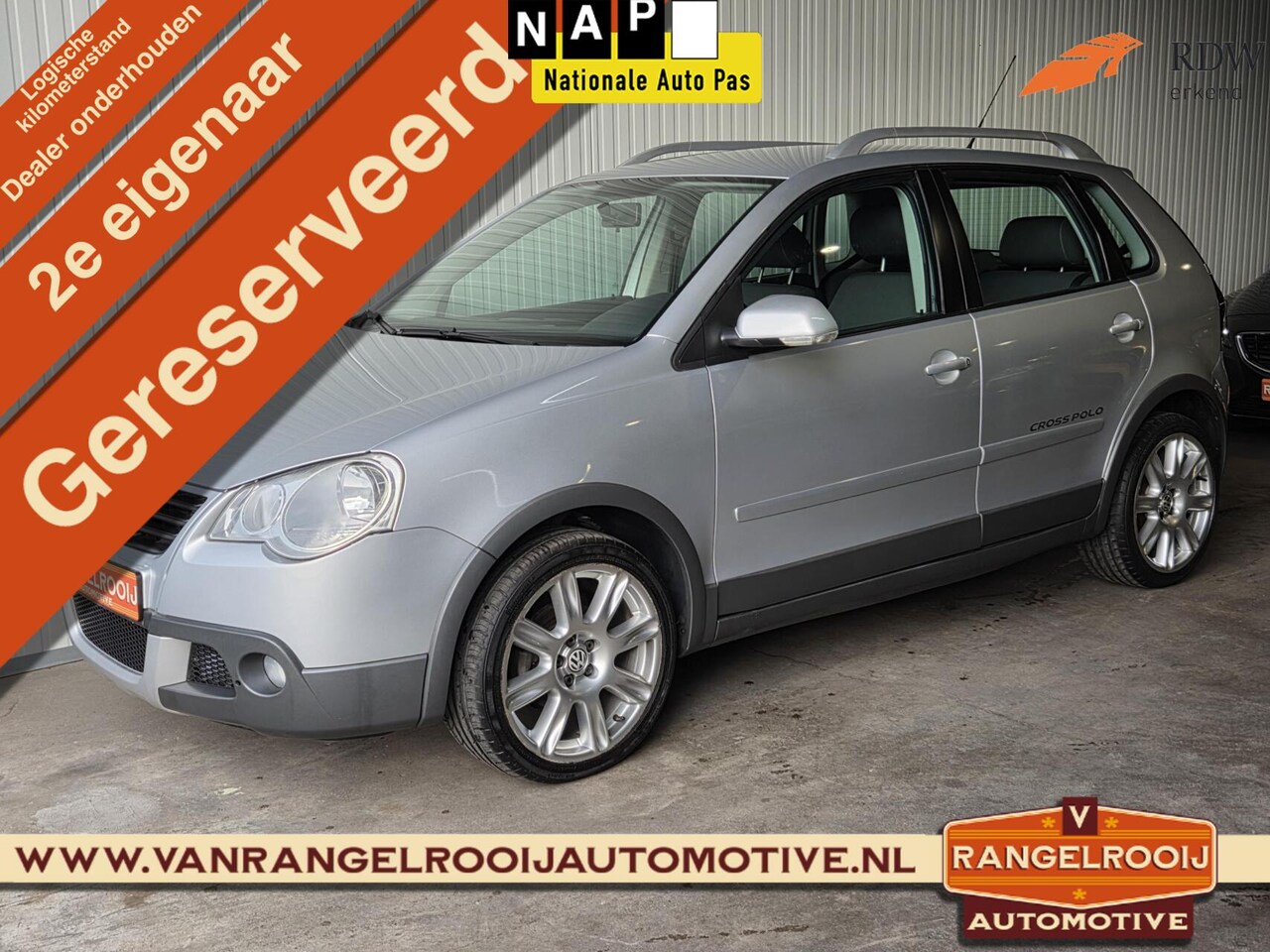Volkswagen Polo - 1.4-16V Cross 1.4-16V Cross, 2e eig., NAP km's, cruise, airco - AutoWereld.nl