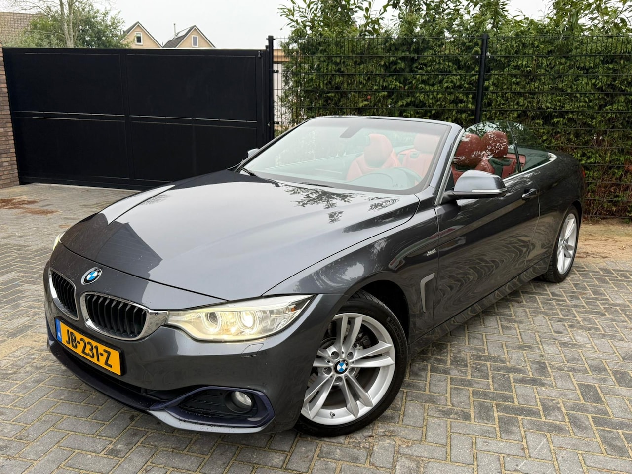 BMW 4-serie Cabrio - 428i M-Sport Dealer Onderh, Nekverw, Nieuwstaat!! - AutoWereld.nl