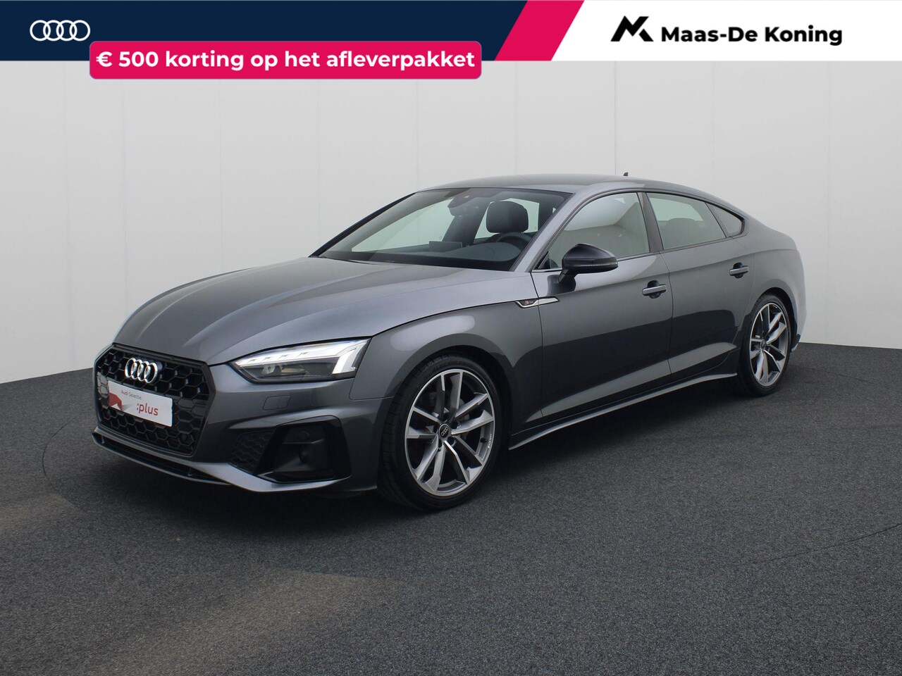 Audi A5 Sportback - 40 TFSI/204PK S Line · Leder · Elektrische stoel verstelling · Camera · Apple/Android Car - AutoWereld.nl
