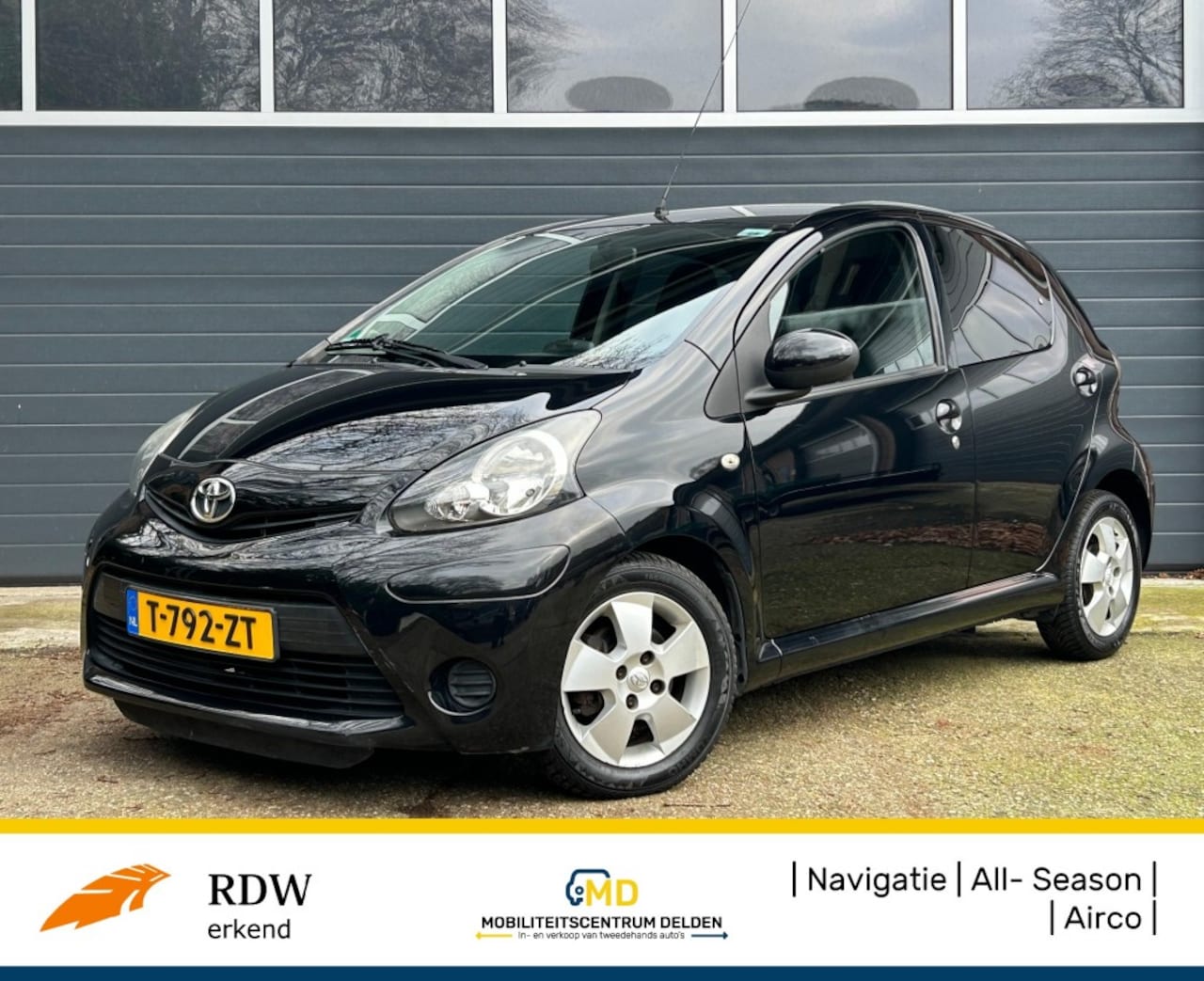 Toyota Aygo - 1.0-12V ASPIR. GREEN / Navi / Airco / - AutoWereld.nl