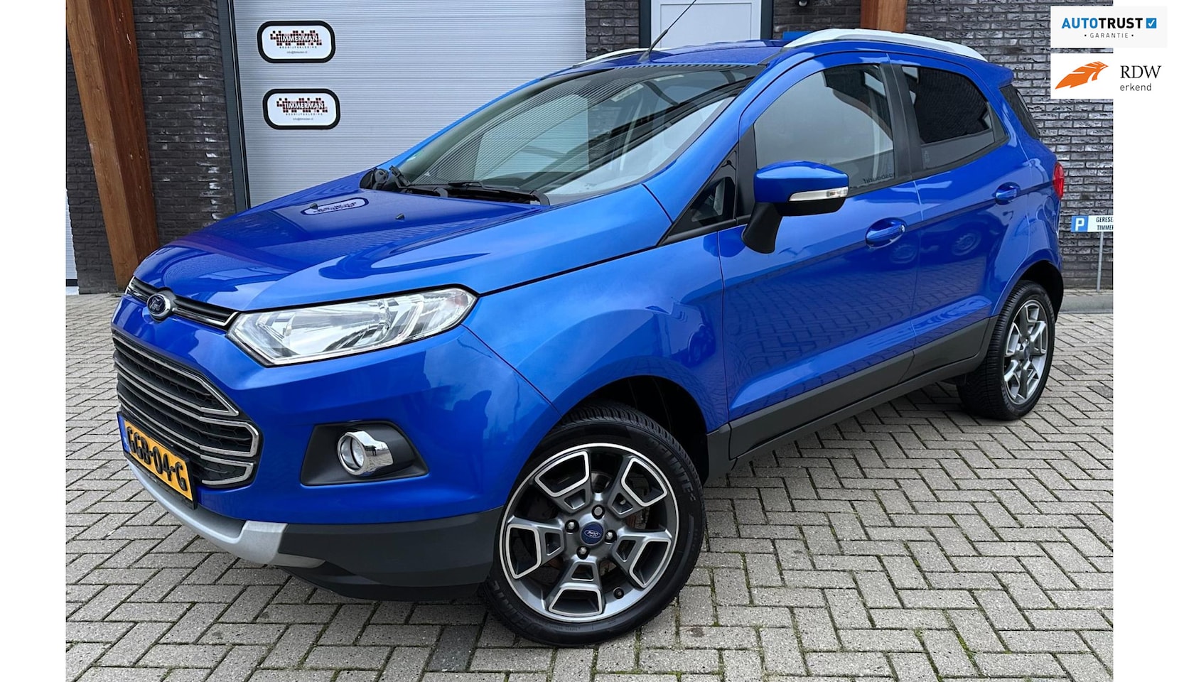 Ford EcoSport - 1.0 EcoBoost Titanium LED/MF-STUUR/PDC/AUX/17'' - AutoWereld.nl