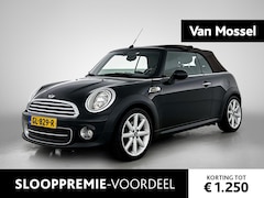 MINI Cabrio - 1.6 Cooper Highgate | Leder | Stoelverwarming | Bluetooth | Parkeersensoren | Cruise Contr