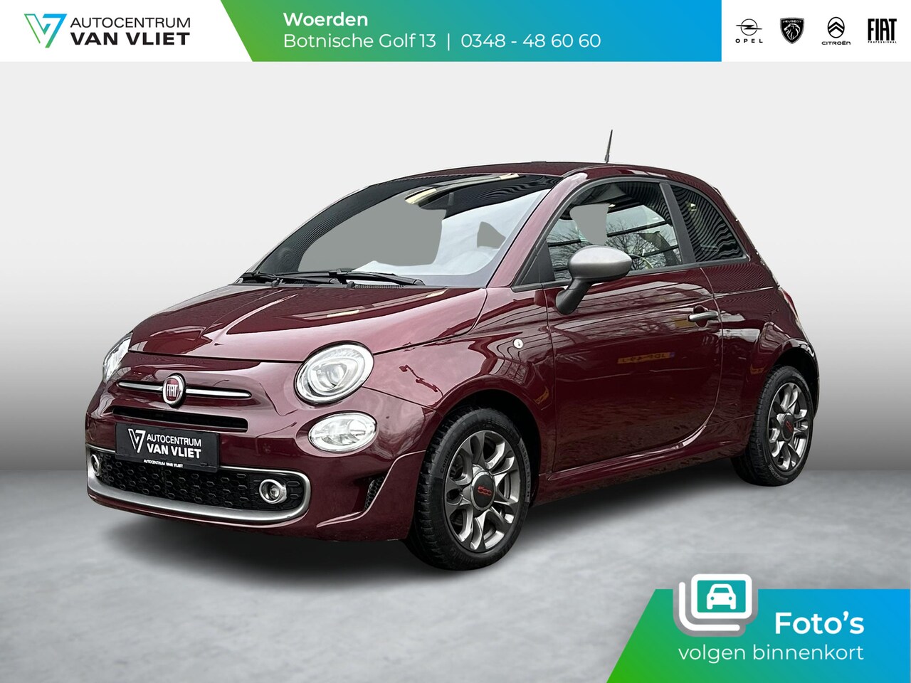 Fiat 500 - 1.2 Rockstar Automaat | Cruise Control - AutoWereld.nl