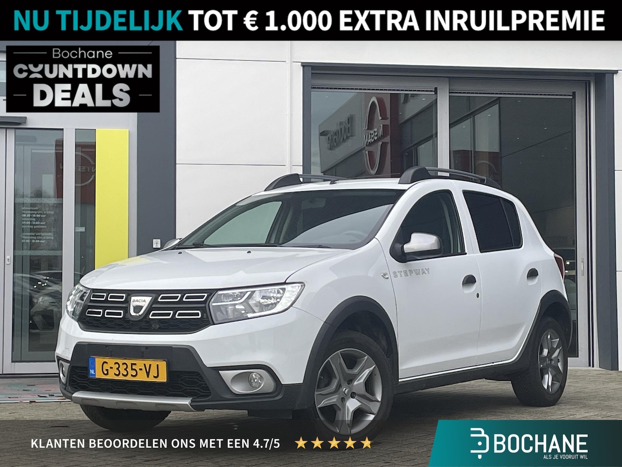 Dacia Sandero Stepway - 0.9 TCe | Trekhaak | Navigatie | - AutoWereld.nl