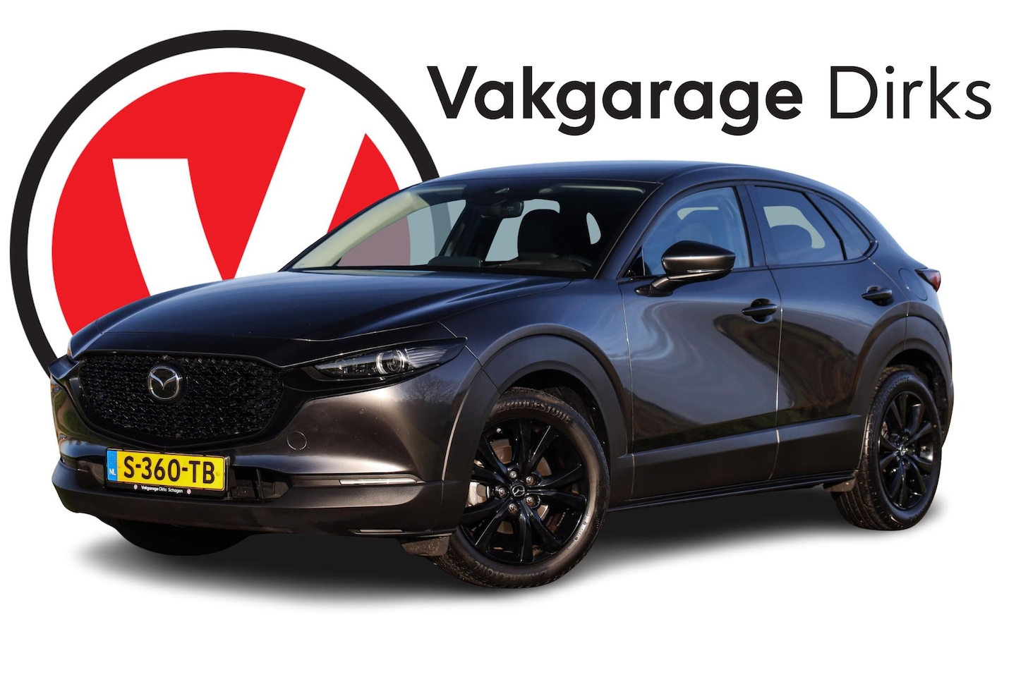 Mazda CX-30 - 2.0 e-SkyActiv-X 186 PK Hybrid Luxury ✅ Leder ✅ ACC ✅ 360CAM ✅ LED - AutoWereld.nl