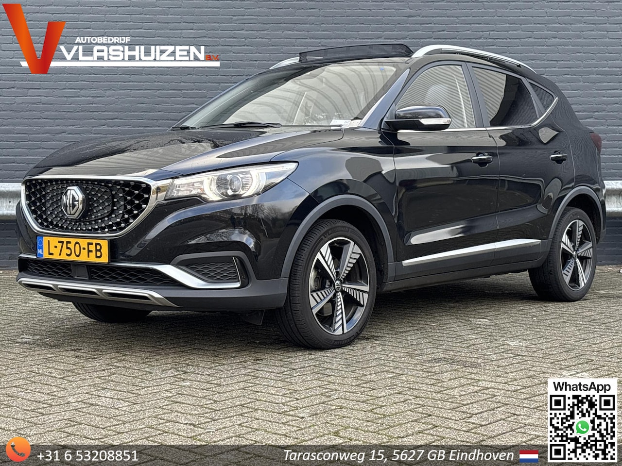MG ZS - Luxury 45 kWh € 8.800 NETTO | Leder | Pano | Climate | Cruise | Navi | Camera | APK 05-202 - AutoWereld.nl