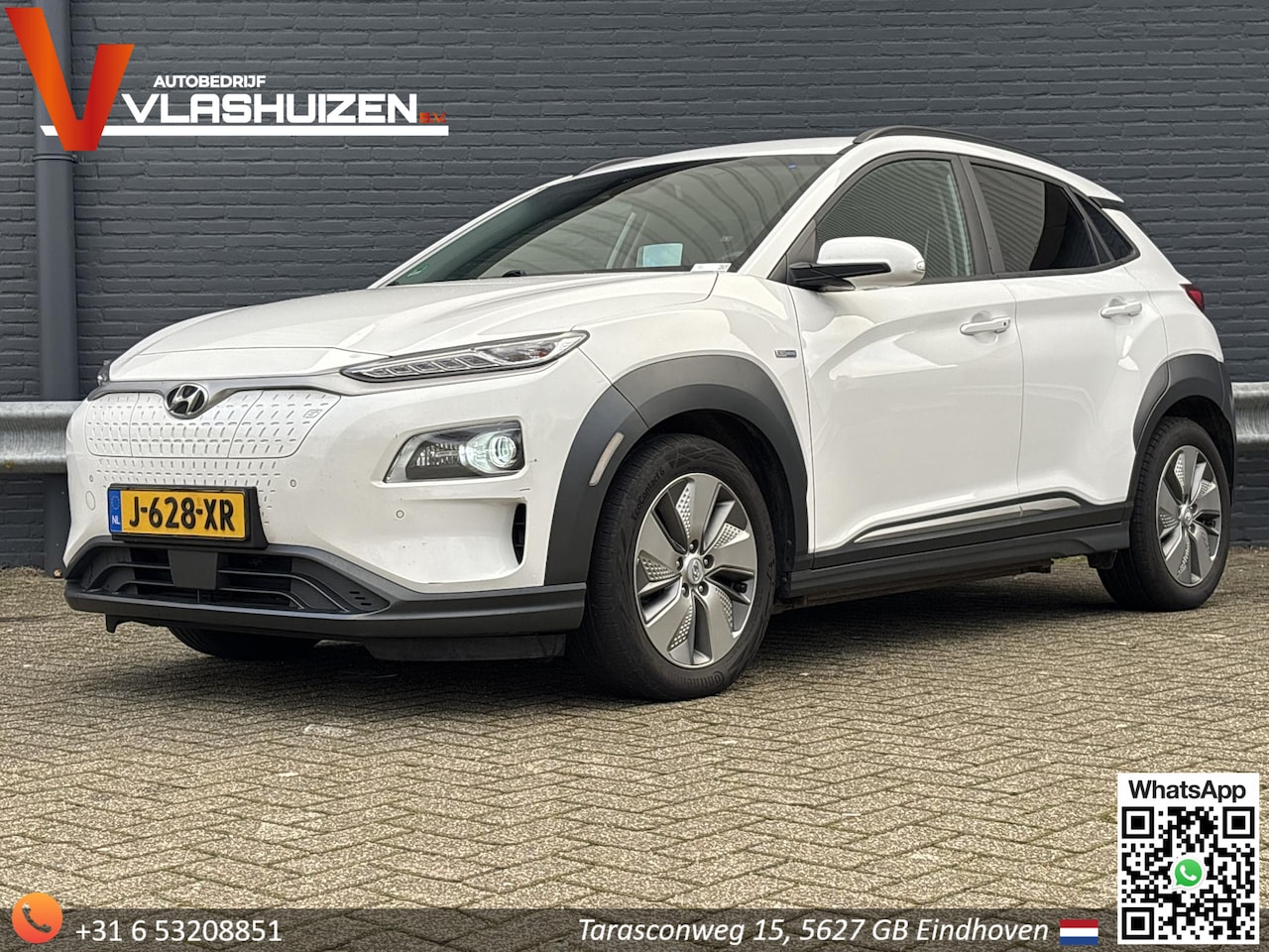 Hyundai Kona Electric - EV Premium 64 kWh | € 11.900,- NETTO! | Leder | Climate | Cruise | Navi | Camera | Stoelve - AutoWereld.nl