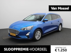 Ford Focus Wagon - 1.0 EcoBoost Titanium X Business AUTOMAAT | TREKHAAK | PDC | NAVIGATIE | DAB | CAMERA | CR