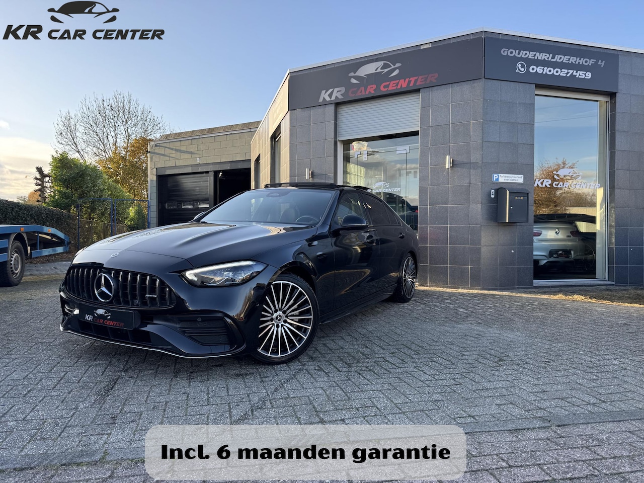 Mercedes-Benz C-klasse - 200 AMG PANO-CARBON-TREKHAAK - AutoWereld.nl