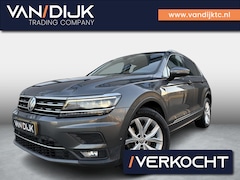 Volkswagen Tiguan - 1.4 TSI ACT Highline 150PK ✓Rijklaar ✓Automaat ✓Full LED Adaptief ✓Panoramadak ✓Vol Leder