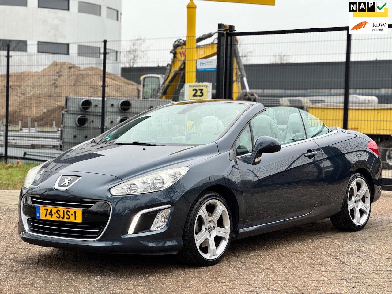 Peugeot 308 CC - 1.6 THP Feline|AUT|LEDER|NAVI|STOELVERW|ORIGINEEL NL|DEALERONDERH - AutoWereld.nl