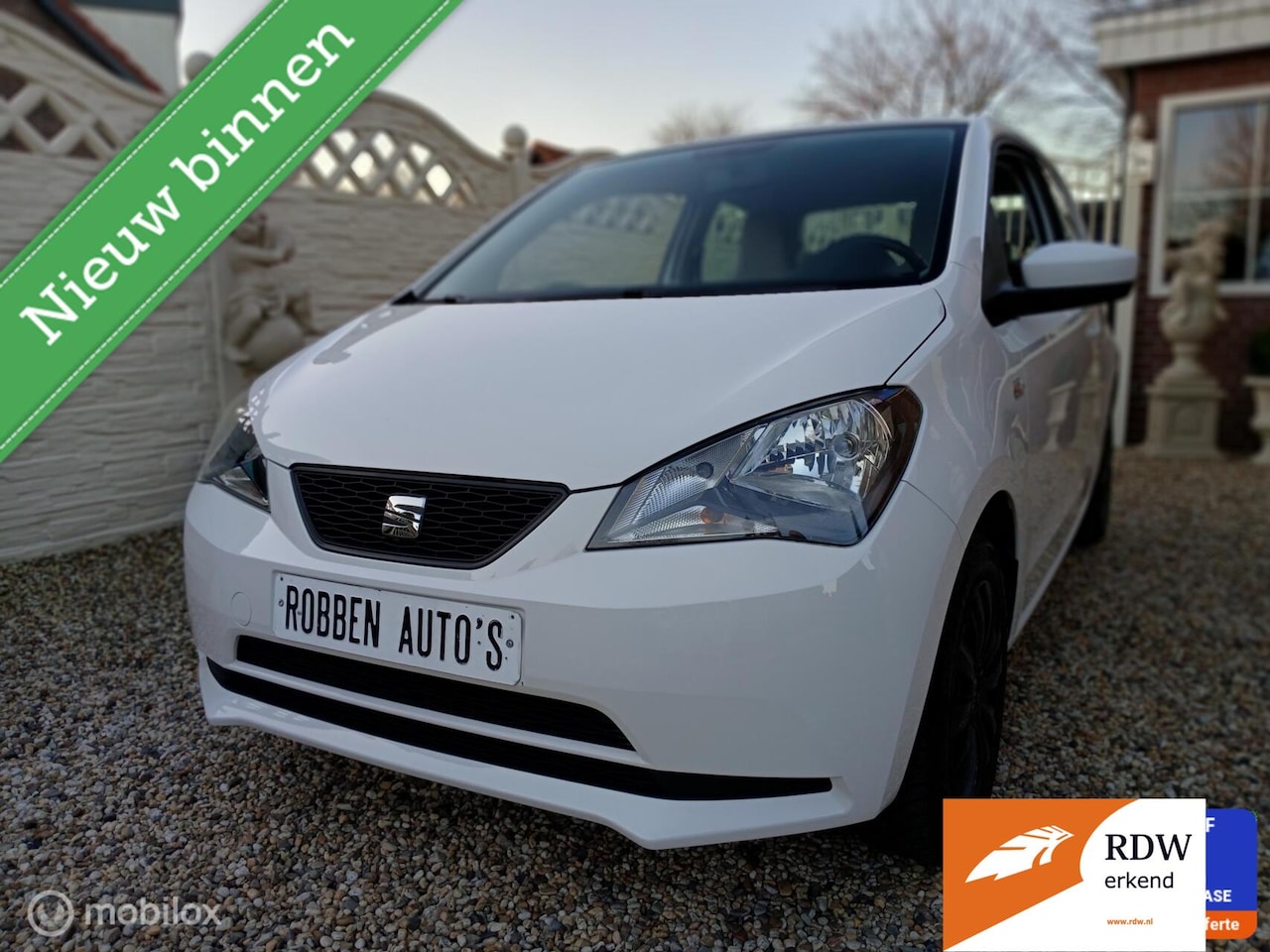 SEAT Mii - white edition airco km 87373 - AutoWereld.nl