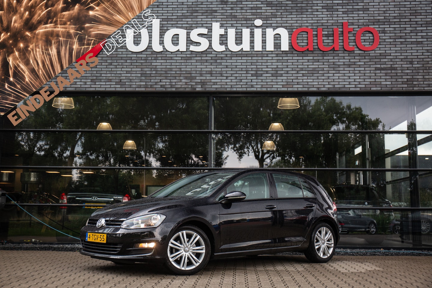 Volkswagen Golf - 1.4 TSI ACT Highline 1.4 TSI ACT Highline , Half leder, Goed onderhouden, Cruise control, Navigatie, Stoelverwa - AutoWereld.nl