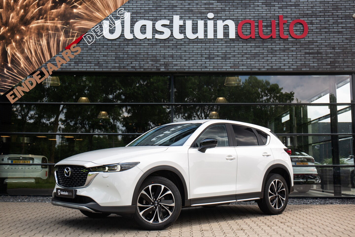 Mazda CX-5 - 2.0 e-SkyActiv-G M Hybrid 165 Newground 2.0 e-SkyActiv-G M Hybrid 165 Newground , Carplay, 360°camera, Keyless entry, - AutoWereld.nl